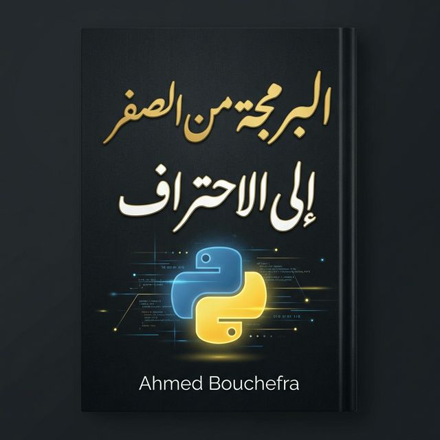 غلاف كتاب بايثون